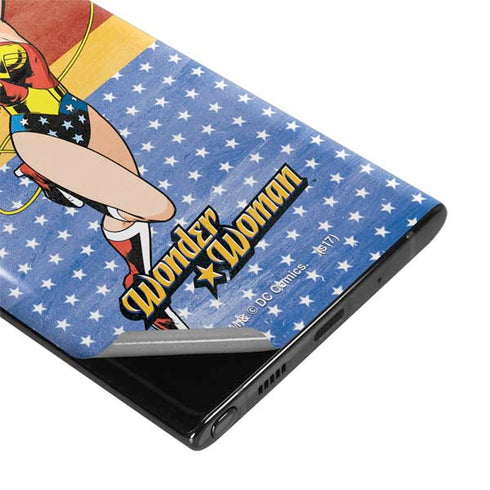 DC Comics Wonder Woman Ready to Fight Galaxy Note 10 Skin